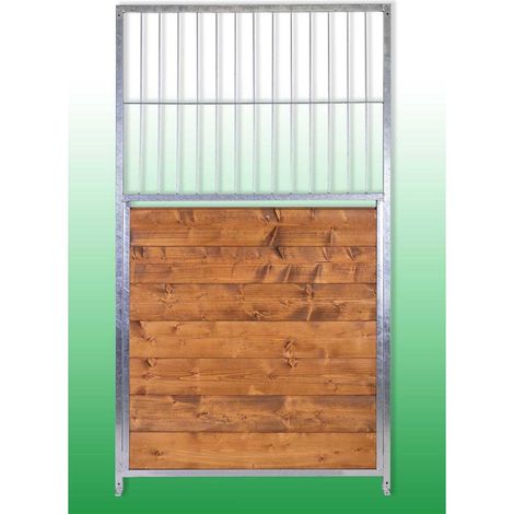 Pannello di recinzione legno e rete zincato a caldo da 1xh1,80 metri (1/5)