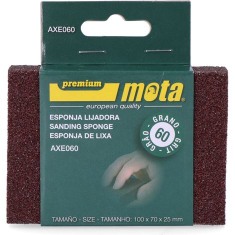Aluminiumoxid-Schwamm-Schleifpapier 60 Körnung axe060 MOTA (1/3)