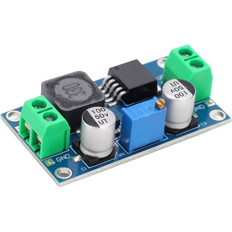 Module boost XL6019 DC-DC, carte élévatrice de tension réglable, alimentation stabilisée ajustable pour projets électroniques (1/5)
