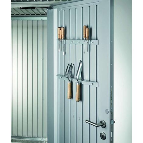Portautensili per AvantGarde, HighLine, Panorama, HighBoard, Confezione da 2 unità, argento metallizzato