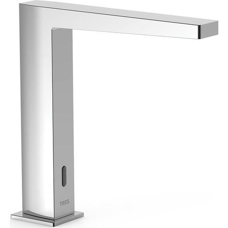 TRES 20261310 SLIM Grifo Electrónico De 1 Agua para Lavabo Color Cromo - ref: 20261310