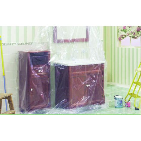 NORTENE Film de protection bricolage et peinture "Bricofilm" - 4 x 3 m