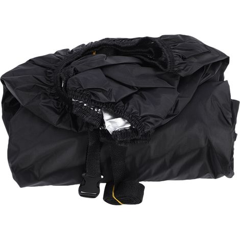 Telo coprimotoslitta in robusto tessuto Oxford 210D, resistente a pioggia e vento, universale, taglia M (292x130x122 cm/115x51,2x48 pollici). (1/2)