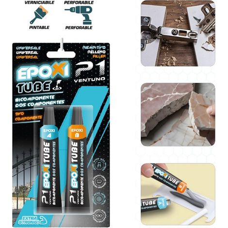 COLLA BICOMPONENTE STRUTTURALE 21 TUBI 10gr + 10gr OFFERTA