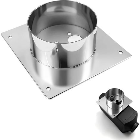 Heater Turret Plate 60mm High, Diesel Heater Mounting Plate Bracket Stainless Steel Diesel Heater Accessories Turret Planar Parking Heaters Turret Planar Floor Bracket for Parking Auxiliary Hea (1/5)