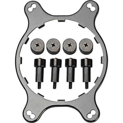 Support de ventilateur pour refroidisseur de processeur, support de dissipateur thermique, plaque arrière de remplacement pour composants informatiques AM4 et AM5 (1/5)