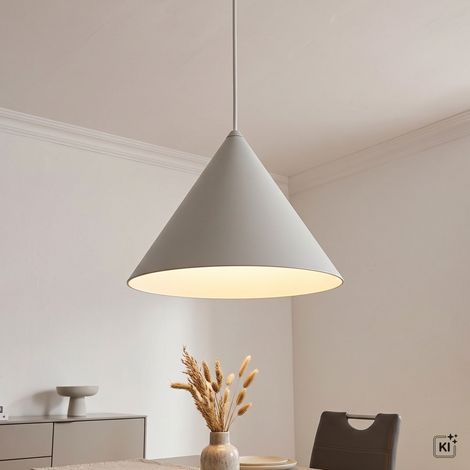 Pendelleuchte Grün D: 205 cm H: max. 130 cm rund Kegelschirm GU10 Metall Modern Hängeleuchte (1/5)