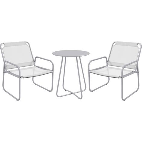 Ensemble trois pièces table et chaises de salle à manger une table deux chaises (1/5)