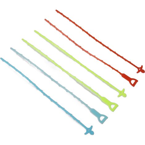 Outil de nettoyage de canalisations en 6 pièces, robuste, souple et polyvalent, idéal pour déboucher les éviers et les toilettes. (1/5)