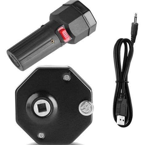 Moteur de Rôtissoire alimenté par USB 5 V Moteur de Tourne-Broche Vitesse de Sortie 33,5 tr/min Barbecue Rôtissoire Moteur Électrique Barbecue Grill Moteur couple de torsion du rotor de 0 à 16,0 kgf. (1/5)