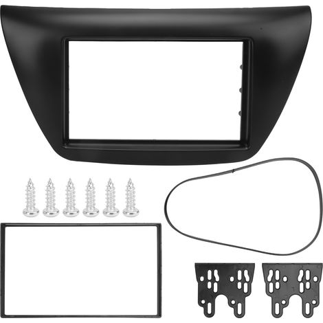 Cadre autoradio 2 DIN panneau de commande centrale CD habillage de remplacement pour MITSUBISHI Lancer IX 2006 (1/5)