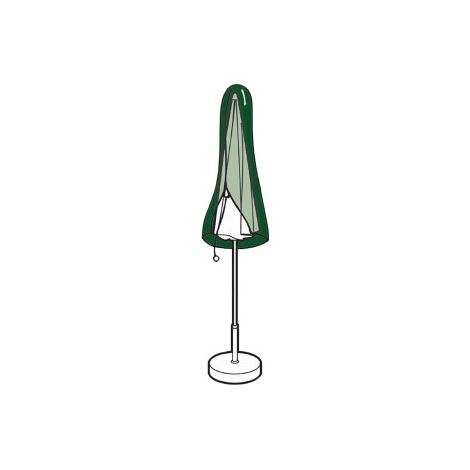 Housse parasol altadex verte 25 70 cm polyethylene (1/5)