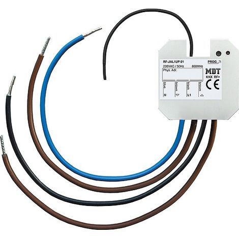Unterputz-KNX RF+ Funk Jalousieaktor, 10A, 230VAC