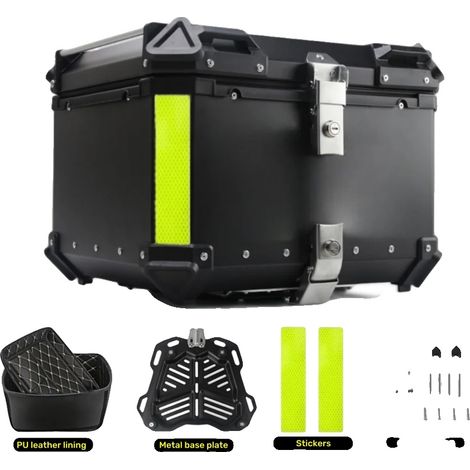 Coffre de moto, design étanche, compatibilité universelle (1/2)