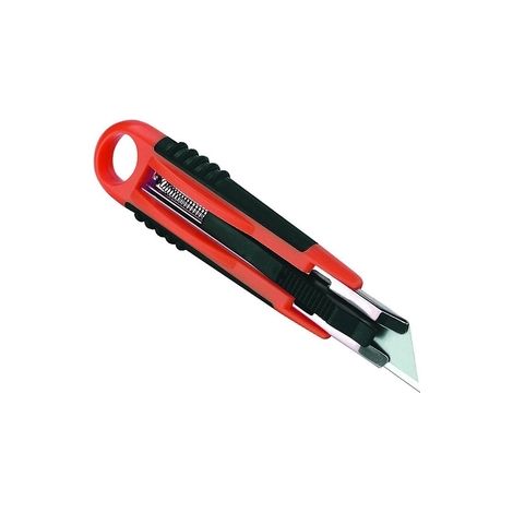 CUTTER AMBIDIESTRO RETRÁCTIL PROFESIONAL 14 CM