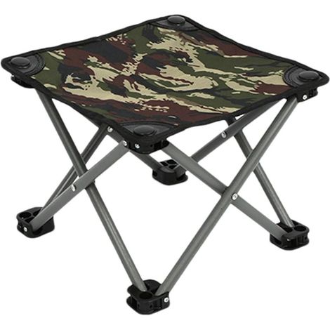Klappstuhl, tragbarer Campingstuhl, klappbarer Campinghocker, kompakter Klappstuhl, Grillstuhl, Klappstuhl (1/4)