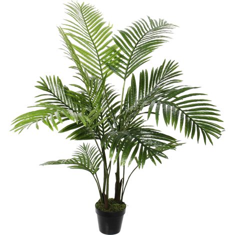 Mica Decorations Areca Palme im Topf Ø 60 x 120 cm grün Pflanze