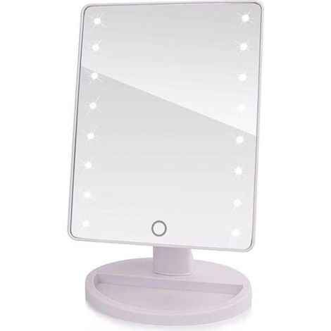 rechteckiger Kosmetikspiegel mit LED-Beleuchtung (1/5)
