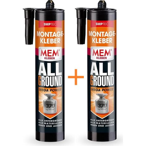 MEM Montagekleber Mega Power 2x 450 g Montagekleber (1/3)