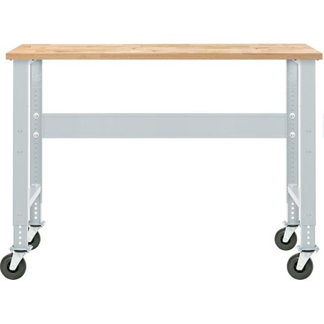 Établi modulaire Rubberwood avec roues 1500 mm MW Tools MOD150WR (1/3)