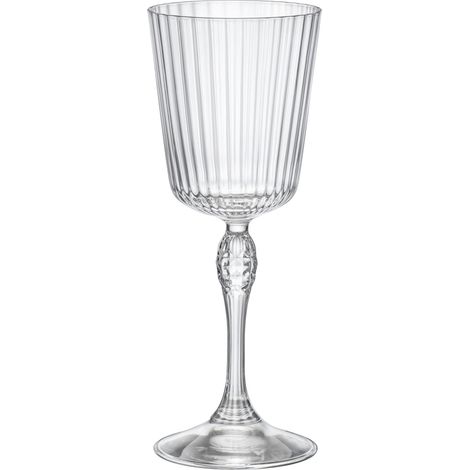 Bormioli Rocco - Boite de 4 verres à pied America 25 cl (1/4)