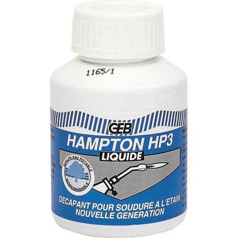 Flacon de liquide - GEB - Hampton HP3 - 80ml - Noir - Application précise (1/2)