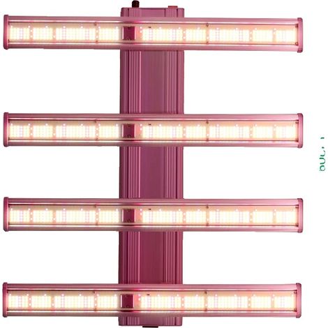 Lampada LED a spettro completo per coltivazione, dimmerabile, 110-240 V, in alluminio. (1/2)