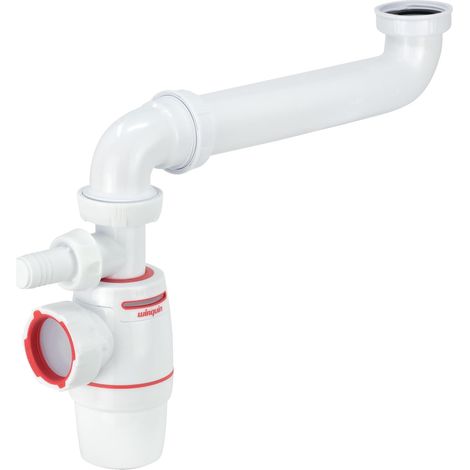 Siphon Évier Néo Air 1 Bac Ø40 mm avec Tubulure (1/5)