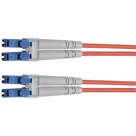 Telegärtner 100011285 fibre optique FO Câble de raccordement 1.00 m violet [1x LC mâle - 1x LC mâle] 50/125 µ Multimode OM4 S159021 (1/3)
