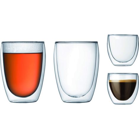 Verres Double Paroi 4 pièces – Tasses Latte (1/2)