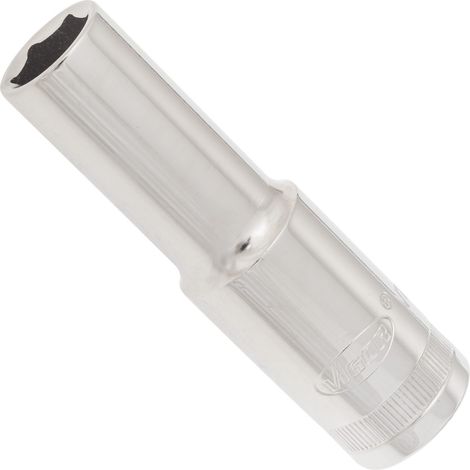 VIGOR Steckschlüsseleinsatz, lang, 1/2 (12,5 mm) Vierkant hohl, Außen Sechskant Profil, SW 12 mm (1/2)