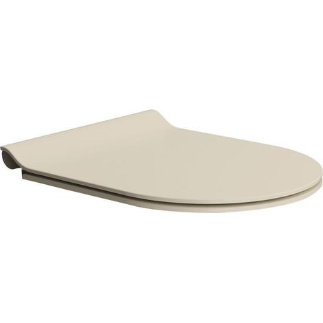 Abattant WC, SLIM, Soft Close, Quick Release, creta mat/chrome (1/2)