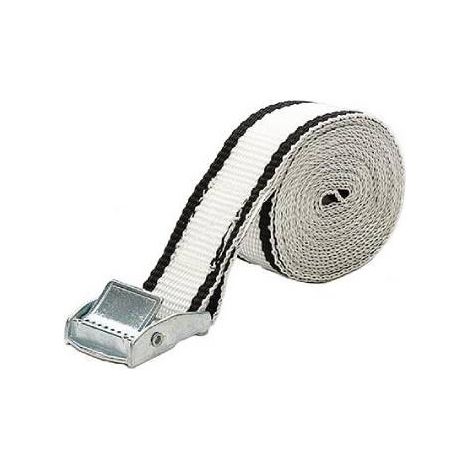 Sangle à Boucle Zamak - 25 mm x 0,5 m - 200 kg