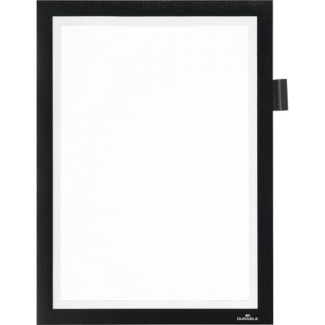 DURABLE, Cadre info DURAFRAME® MAGNETIC NOTE A4, pour rédaction (1/3)