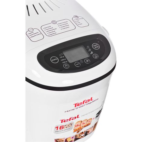 Tefal PF610138 1600W Color white - Brotbackautomat (Farbe weiß, 1,5 kg, Baguette-Teig, Vorteig, 750 g, 1600 W) (1/4)
