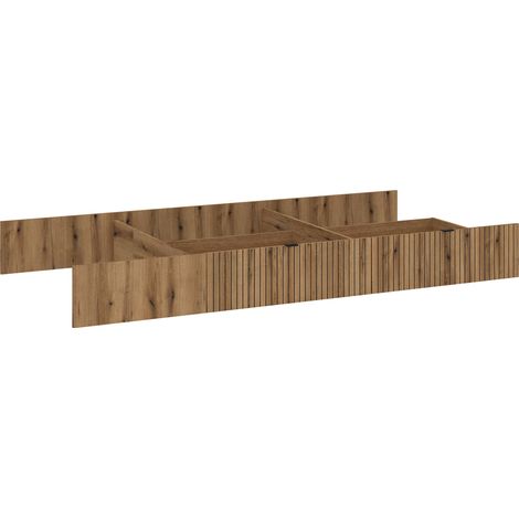 Bettschublade Eiche RISBY-129 (1/4)