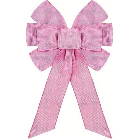Fiocchi per la punta dell'albero di Pasqua - Rosa