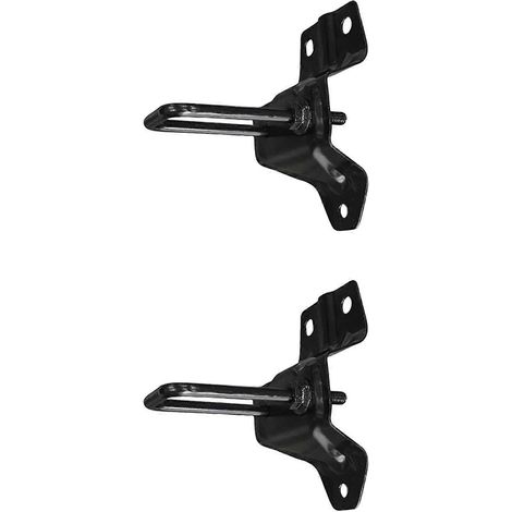 2 placas de cierre del capó del coche 51237435104 para BMW X1 F48 F49 LCI 2016-2022, pasador de bloqueo del soporte del cierre del capó 51 23 7435104 (1/5)