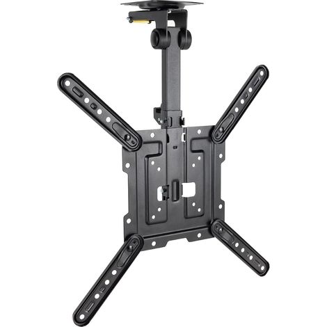 Ceiling Mount for 23"-55" Screens, VESA 400x400mm Maximum, Black (1/3)