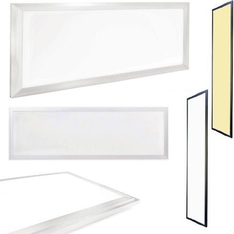 Sagesse Panneau Led 120x30 Cm En 6500k 4000k Blanc 40w -blanc Naturel-