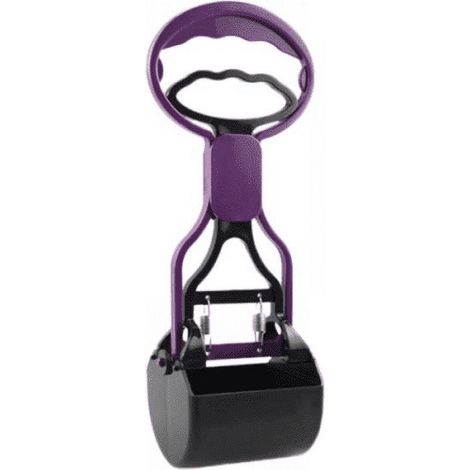 Poop Scooper - Portable Dog Waste Grabber With Handle - For Outdoor Cleaning - 1 Piece (1/5)