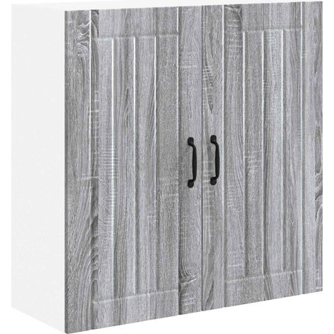 Maison Exclusive - Meuble mural LUCCA Sonoma gris 80 x 31 x 80 cm
