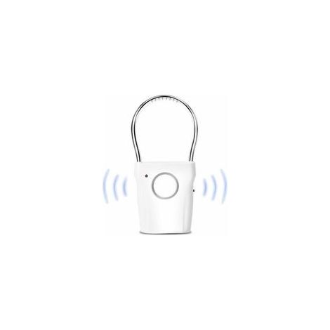 Alarme de Porte et Fenêtre, Alarme Porte et fenetre, Capteur de portefenêtre, de Porte Alarme Anti-vol Vibration, Alarme Maison sans Fil Alarme Antivol pour Poignée de Porte, Fenêtre, 120dB
