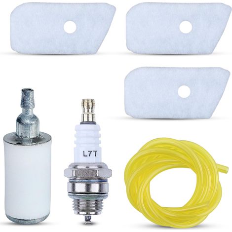 Kit de filtre à air pour Husqvarna 128LD 128CD 128L 124C 124L 125C 125L 125E 125LDX 125R 125RJ 128C 128LDX 128R 128RJ Débroussailleuse/coupe-bordures Craftsman 530150253 (1/5)