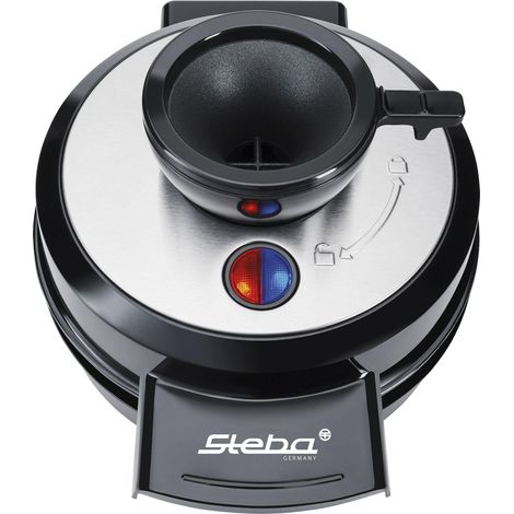 Steba WE 20 Volcano gofrera negra 700 vatios