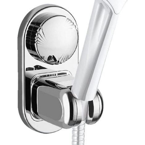 Support de pommeau de douche support de pommeau de douche à main réglable support de pulvérisateur de bidet à ventouse pour cuisine et salle de bain (1/5)