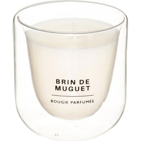 Bougie Parfumée En Verre "Ilan" 130g Brin de Muguet
