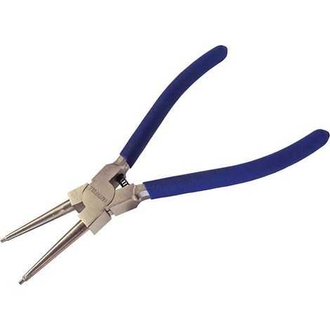 Faithfull Inside Straight Circlip Pliers in CRV Steel, 180mm (7-inch) (1/3)