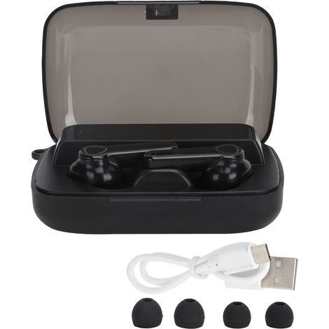 M19 TWS 5.1 Bluetooth-Kopfhörer mit LED-Bildschirm, Digitalanzeige, Touch-Steuerung und Taschenlampenfunktion (1/5)