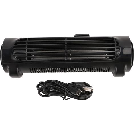 Ortviai Ventilateur de siège auto 3 vitesses silencieux, puissant et portable, câble USB de 1,5 m, couleur marron (CF-02) (1/5)